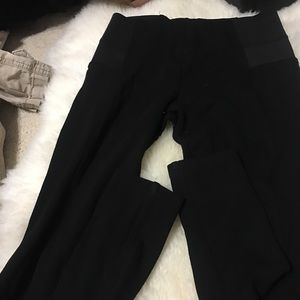 Zara black leggings size small
